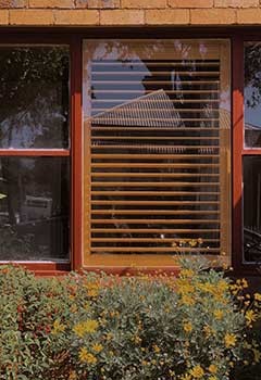 Bamboo Roller Shades Installed In Ladera Ranch