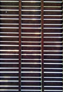 Traditional Wood Blinds, Laguna Beach