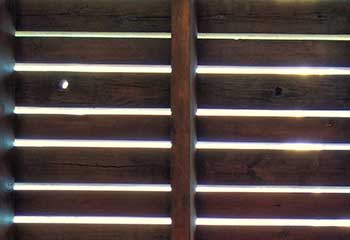 Wood Blinds | Laguna Beach
